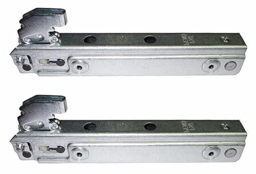 Ariston Indesit Scholtes - Kit 2 cerniere lunghe 155 mm. per porta forno con triplo vetro - KCF2793