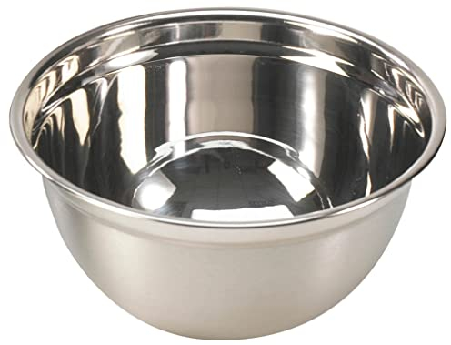 ASA Mixing Bowl Stainless Steel Bowl – Classic Metal Mixing Bowls for Baking, Whipping, Double Boiling, Marinating- Cooking Supplies Metal Bowls (2.9 Liter (21.5 cm))