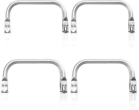 DHSBGWSX 4 pezzi cornici per borse in alluminio, accessori per la produzione di borse, accessori fai da te, kit fai da te, strumenti fai da te