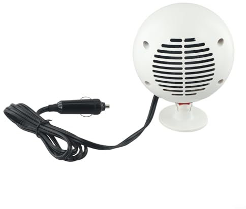 Auto-Heizlüfter, 180 W, 12 V Gleichstrom, elektrische Auto-Heizung, Ventilator, Defogger, Defroster, Demister, tragbarer Heizventilator für Fahrzeug