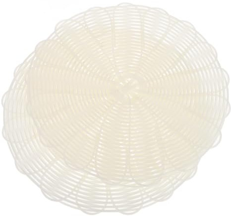 OFFSCH Esterilla De Malla Para Vaporera Antiadherente De Plástico Imitación Ratán 2 Almohadillas Para Alimentos Hogar