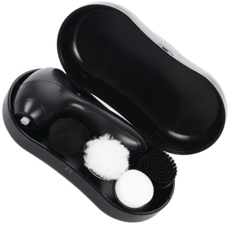 VALICLUD 1 Ensemble De Cireuse À Chaussures Portative Cireuse À Chaussures Portable Brosse De Cirage À Outil De Nettoyage Et De Polissage d'entretien du Cuir