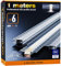 ClarivantiLED 1m×6 Trockenbauprofil Aluminium Profil für LED Streifen bis 20mm,Unterputz LED Leiste mit milchiger Abdeckung,Decken- und Wandmontage,Diffusor,Schattenfuge,Profil für Trockenbau einbau