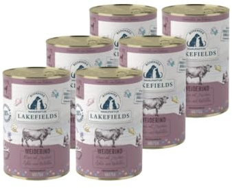 lakef ields haute qualité premium Chiot Vache Nourriture pour chien Croquettes Nourriture humide