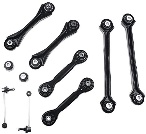 Frankberg Wishbone Arm 10 pcs Rear Compatible with 1 Series E81 E87 2004-2009 1 Series Cabriolet E88 2007-2009 3 Series E90 2004-2009 3 Series Touring E91 2004-2009 3 Series Coupe E92 2005-2009