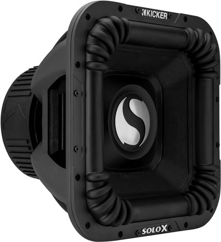 KICKER 49L7X151 - SoloX L7X 15-Inch (38cm), 3 Coil, Ferrite Competition Subwoofer, 1-Ohm