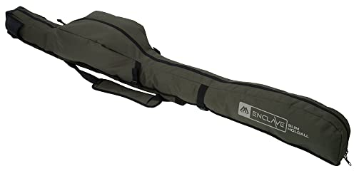 Mikado Enclave Slim 3 Kammern gepolsterte Rutentasche Rutenfutteral 12FT 2,0m