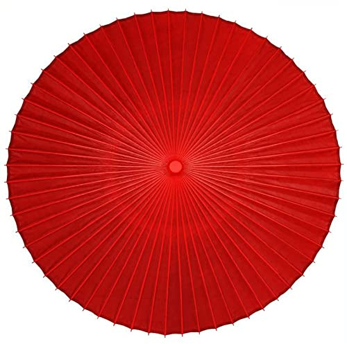 Parasol De Jardin Parasol En Papier Huilé 143cm/170cm/200cm, Mât De Parapluie En Bambou, Parapluie Rond Pour Balcon Extérieur, Pour Gazebo Jardin Plage Cour Extérieure Ombrage ( Size : 200cm/6.6ft )