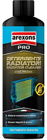 Generico 3508 DETERGENTE per RADIATORI. RIMUOVE I RESIDUI E Le CONTAMINAZIONI OLEOSE dal Circuito di Raffreddamento del Motore. Confezione 500 ML