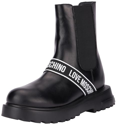 Love Moschino Stiefelette Damen Schwarz 39 EU