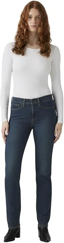 Levi's Jean Moulant Droit 314 pour Femme, Eternal Indigo DRK T, 31W / 32L