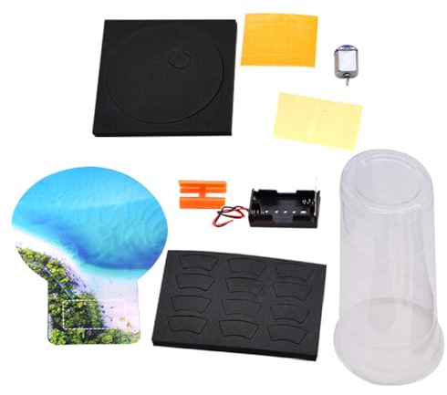 Alasum Electric Tornado Maker Kit for – Battery Operated Tornado Simulator with Bottle Connectors, Educational Weather and Physics Science for Elementary Stem Learning and DIY Experiments