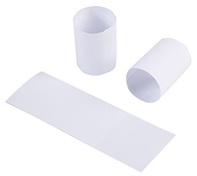 Gmark Paper Napkin Band Box of 500 (White), Paper Napkin Rings self Adhesive GM1055A