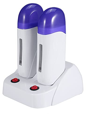 Sonew Wachswärmer für Wachspatronen, Mini Tragbare Wachs Haarentfernung Warmwachsgerät für Beine Arme unter Achselhöhlen, ABS Material Ungiftig und Harmlos Wax Heater Maschine
