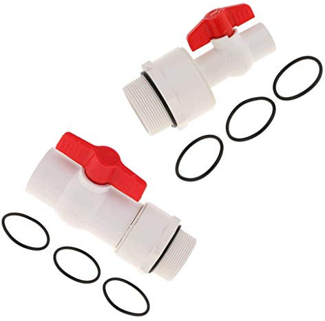 Backbayia Serbatoio Olio Rubinetto Arresto Collegare con Tubo Olio Rubinetto di Scarico Destro