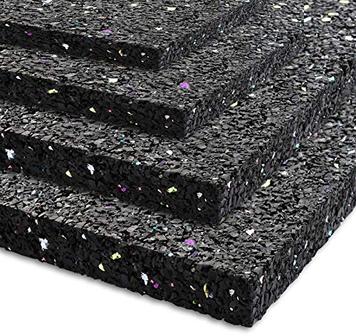 Floordirekt Tapis anti-vibration antidérapant en 4 épaisseurs et de nombreuses tailles, convient aux pièces humides, indéchirable, antidérapant et amortissant, utilisation universelle (62,5 x 150 x