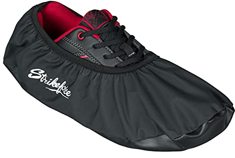 KR Strikeforce Stay Dry Shoe Covers - Black (US Footwear Size System, Adult, Men, Alpha, Medium, Large)