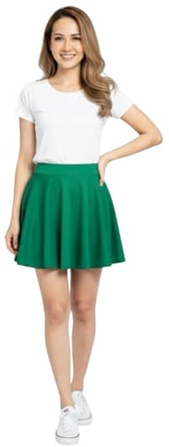Gonna per bambine gonna corta a pieghe a maglia per ragazze gonne pattinatore danza tennis costume
