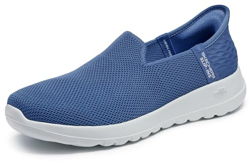 Skechers Go Walk Joy Vela - Tenis sin Cordones para Mujer, Azul, 40 EU