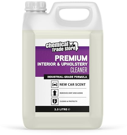 Chemical Trade Store - Interior & Upholstery Cleaner for Fabric, Mats, Roofs - Car Interior Cleaning - 2.5 Litre