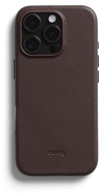 Bellroy Lederhülle für iPhone 16 Pro Max -Ganache