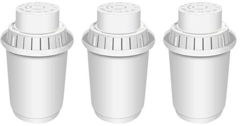 Filtro For Acqua Minerale For Caraffe Da 3,5 L, Sistema Di Filtrazione Con Bilanciamento Del PH Alcalino, Cartuccia Di Ricambio