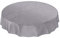 ANRO Tischdecke Wachstuchtischdecke Wachstuch Wachstischdecke Tischdecke Beton Grau Uni Urban Rund 140cm
