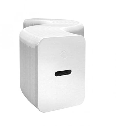 Stooly - Panca estensibile fino a 12 persone, colore: Bianco ceramica