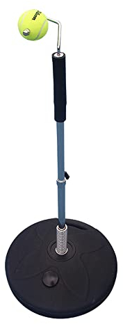 hzexun Tennistrainer Set Tennistrainer Tennis-Trainingsausrüstung Tennis-Übungsgerät für Anfänger Ihre Fähigkeiten verfeinern für Solo-Training für Erwachsene Kinder