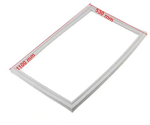 JCSPARES® - Guarnizione Magnetica 110 x 53 cm (ca) Frigorifero Congelatore Compatibile Con Indesit Compatibile Con Hotpoint Compatibile Con Ariston
