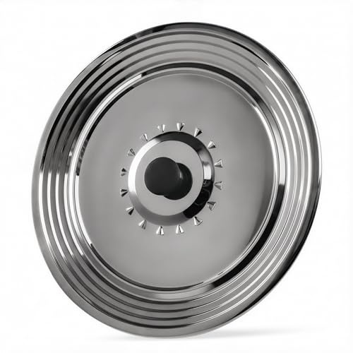 Coperchio casseruola 28/30/32 cm - Coperchio universale per pentola - Coperchi per pentole e padelle in acciaio inox - Coperchio pentola universale robusto e leggero per cottura quotidiana
