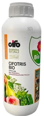 CIFOTRIS Insetticida Fungicida Naturale BIO Concentrato, 1 LT, per Uso in Giardino