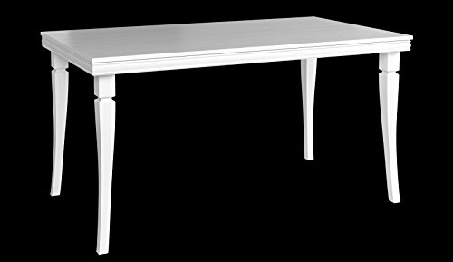 Furniture24 Tisch Esstisch Kora ST Ausziehbar 160 x 203 cm (Andersen Kiefer)