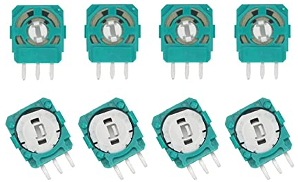 8 Piezas PS5 Joystick Analógico de Repuesto,Potenciómetro PS5,Sensor de Módulo de Palanca de Control de Resistencia para Joystick Analógico ALPS