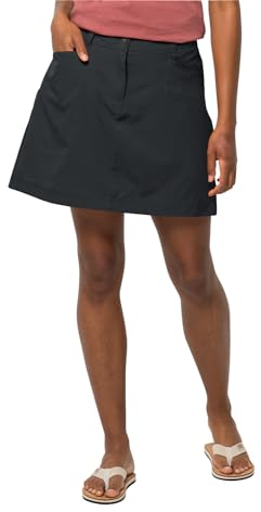 Jack Wolfskin Damen Sonora Skort Rock, Phantom, 38