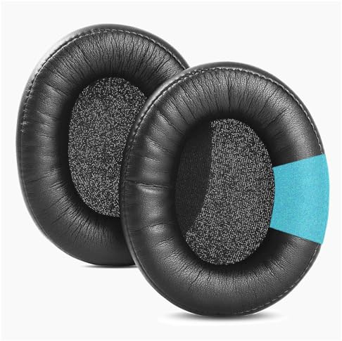 TaiZiChangQin Upgrade Ear Pads Ear Cushion Memory Foam Replacement Compatible with Mpow H19 IPO Bluetooth 5.0 Active Noise Cancelling Headphone Protein Leather Earpads