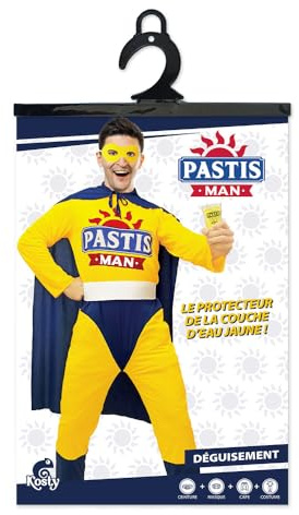 STC Déguisement costume pastis man - taille unique adulte