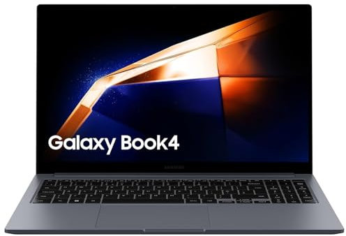 Samsung Galaxy Book4, Ordenador Portátil Ultrafino 15.6 Full HD LED, Intel Core i5-120U, 8GB RAM, 512GB SSD, Intel Iris Xe Graphics, Windows 11 Home, Gris, Teclado QWERTY Español