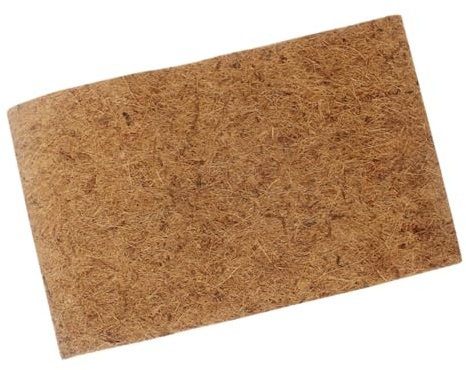 Kisangel Tapis pour Terrarium De Reptiles en Fibre Naturelle, Substrat pour Tortues Et Lézards, Dimensions 60x40x1 Cm, Usage Terrarium, Adapté Aux Tortues Et Reptiles