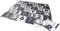 KNORRTOYS.COM 21021 Puzzlematte-Alphabet + Zahlen grau-weiß