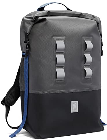 Chrome Industries Urban Ex 2.0 Rolltop Backpack - 15 Laptop Bag, Waterproof, Fog, (20 L) US, Travel Backpacks