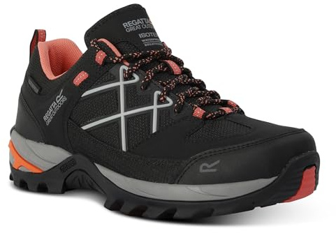 Regatta Women's Samaris III Low Walking Shoes with ISOTEX Membrane, Perfect for Hiking, Walking & Outdoors