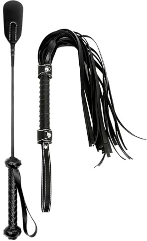 Riding Crop Horse Whip Equestrian Horse Kit Horse Flogger 33 Riding Crop 18 Whips for Training Cosplay
