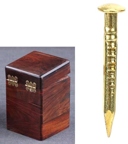 Jeanoko Perfekter Rundkopfnagel, Stark und Langlebig, Hardware-Zubehör, 100-teilige Fabrik für Wohnmöbel-Hardware (15mm lang)