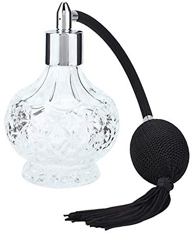 Parfymflaska, Påfyllningsbar Vintage Parfymflaska, 80 Ml Parfymförstörarflaska, Påfyllningsbar Spruta för Glasflaskor