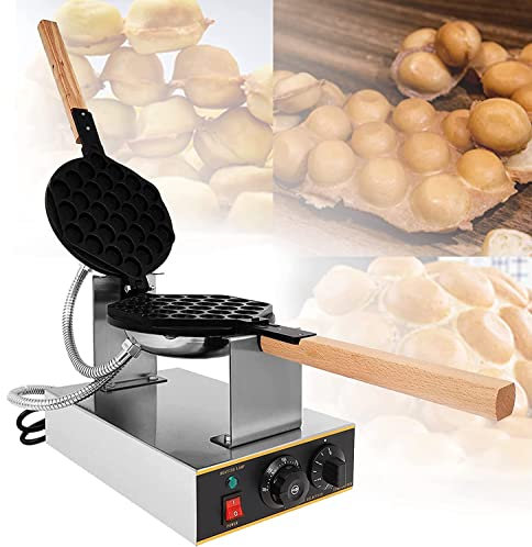 JIADUOFU Piastra per Cialde Professionale a Riscaldamento Rapido, Teglia per Cialde, Macchina per Cialde per Pane, Piastra da Forno per Cialde Antiaderente,110v