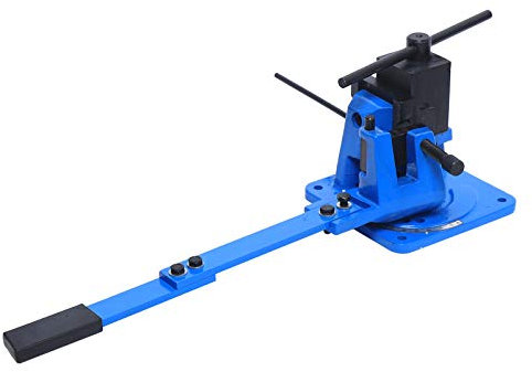 Universal-Metallbiegemaschine, UB-100A Manuelle Metall Bar Bender, Universal Winkelbieger, Biegemaschine, 120 Grad Winkelbiegemaschine, zum Verbinden von Bandstahl, Flachstahl und Rundstahl