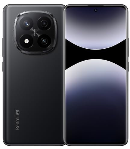 Xiaomi Redmi Note 14 Pro+ 5G Smartphone, 12GB+512GB, Midnight Black, 200MP Pro-grade AI Camera, IP68, 120W HyperCharge, AI Features (No Charger Included), 2 Year Warranty