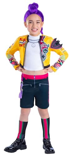 Rubies Costume ufficiale di Rumi delle Huntrix delle Guerriere K-Pop. TAGLIA S