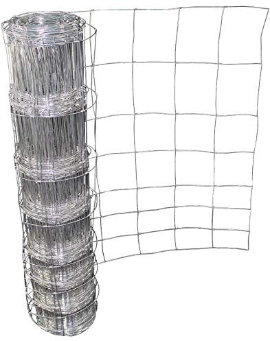 Easipet Stock Fencing L8/80/15 Galvanised Livestock Fence 50m x 80cm